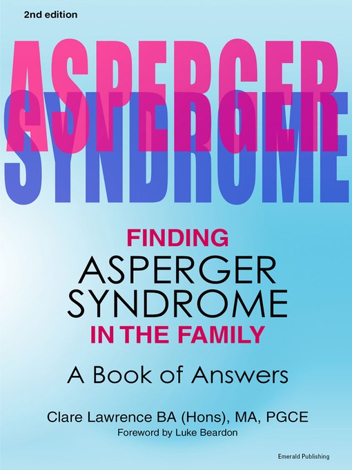 Title details for Finding Asperger Syndrome in the Family by Clare Lawrence - Available